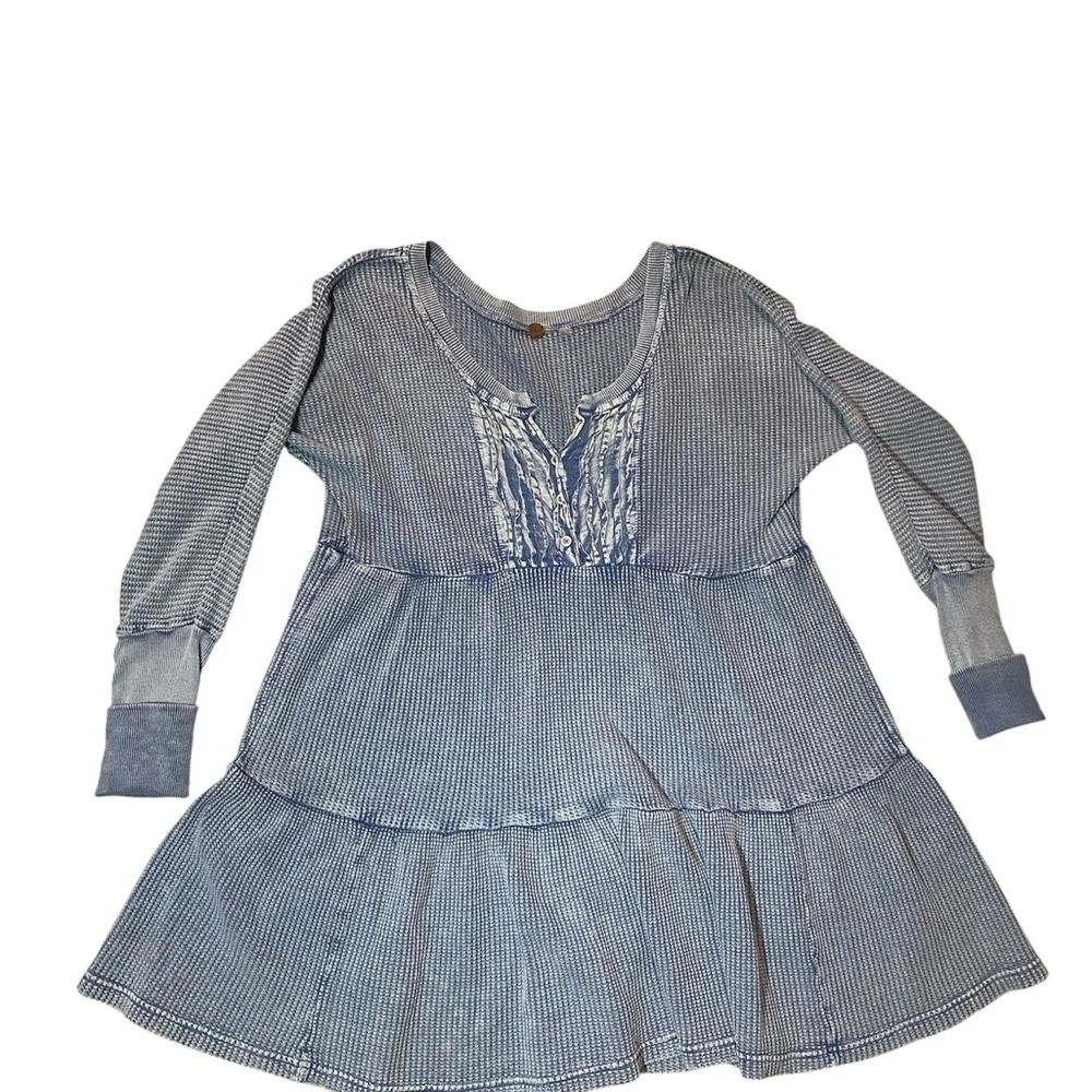 Free People Jolene Waffle Dress